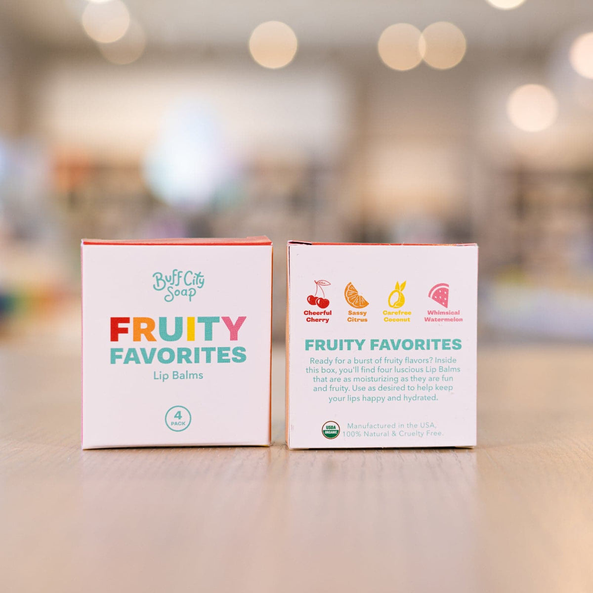 Fruity Favorites Lip Balm Set of 4