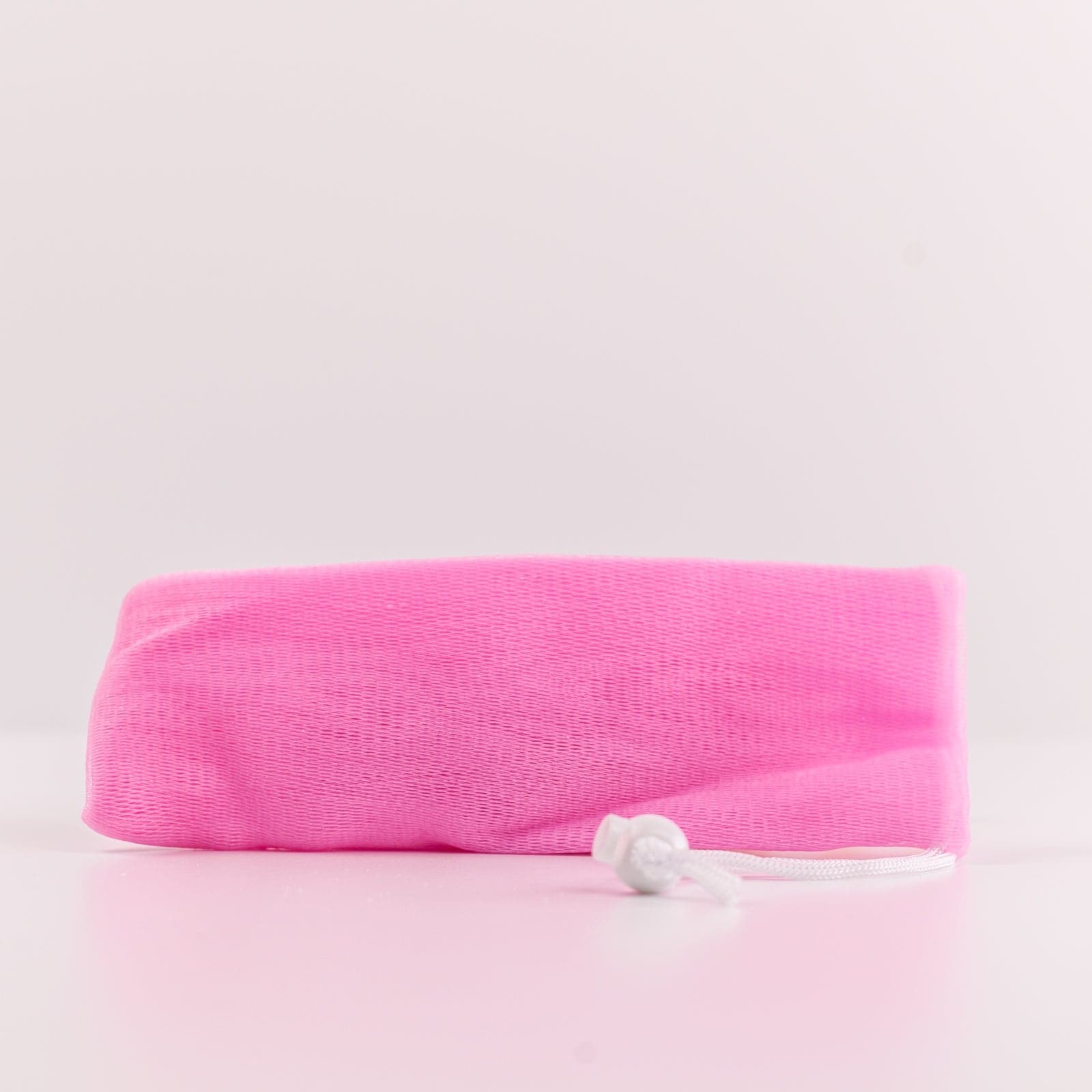 Pink soap sleeve