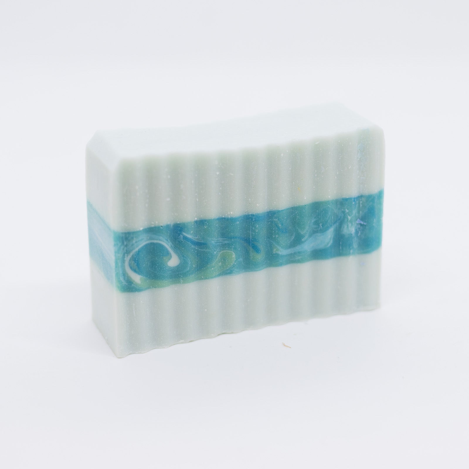 Light blue Sittin' On The Dock Soap Bar against white background 