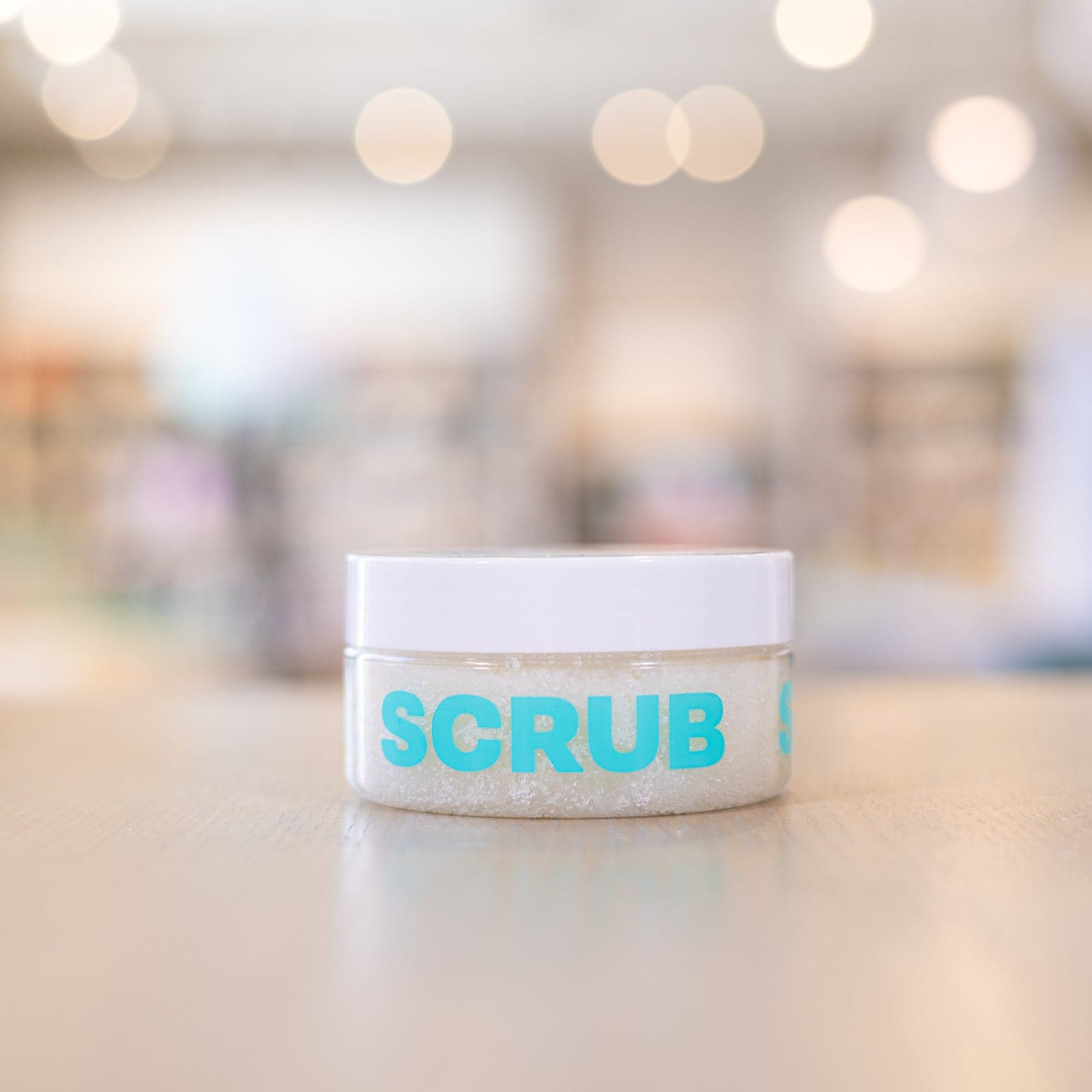 Jar of Unscented Body Scrub