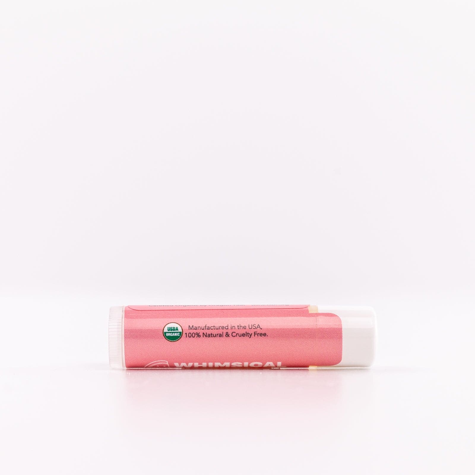 USDA Organic label on Whimsical Watermelon Lip Balm