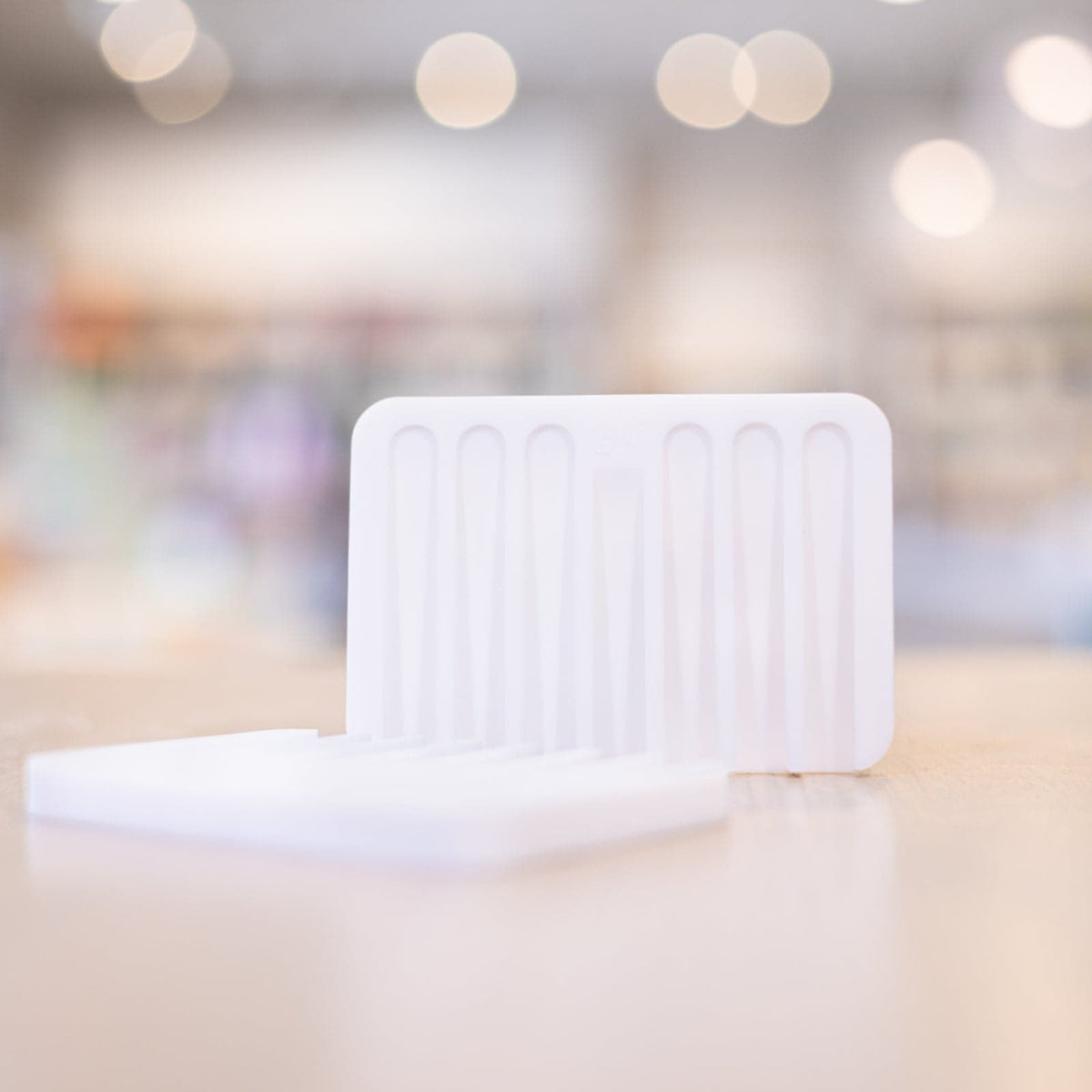 White Silicone Soap Dish